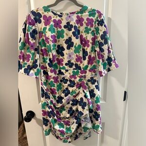 Aureum Ruched Sash Mini Dress - Size L